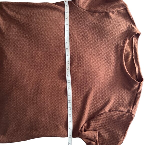 Coord Set Matching Set Brown size  14 Curve from Shein like new - Picture 3 of 12